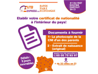 Certificat de nationalité